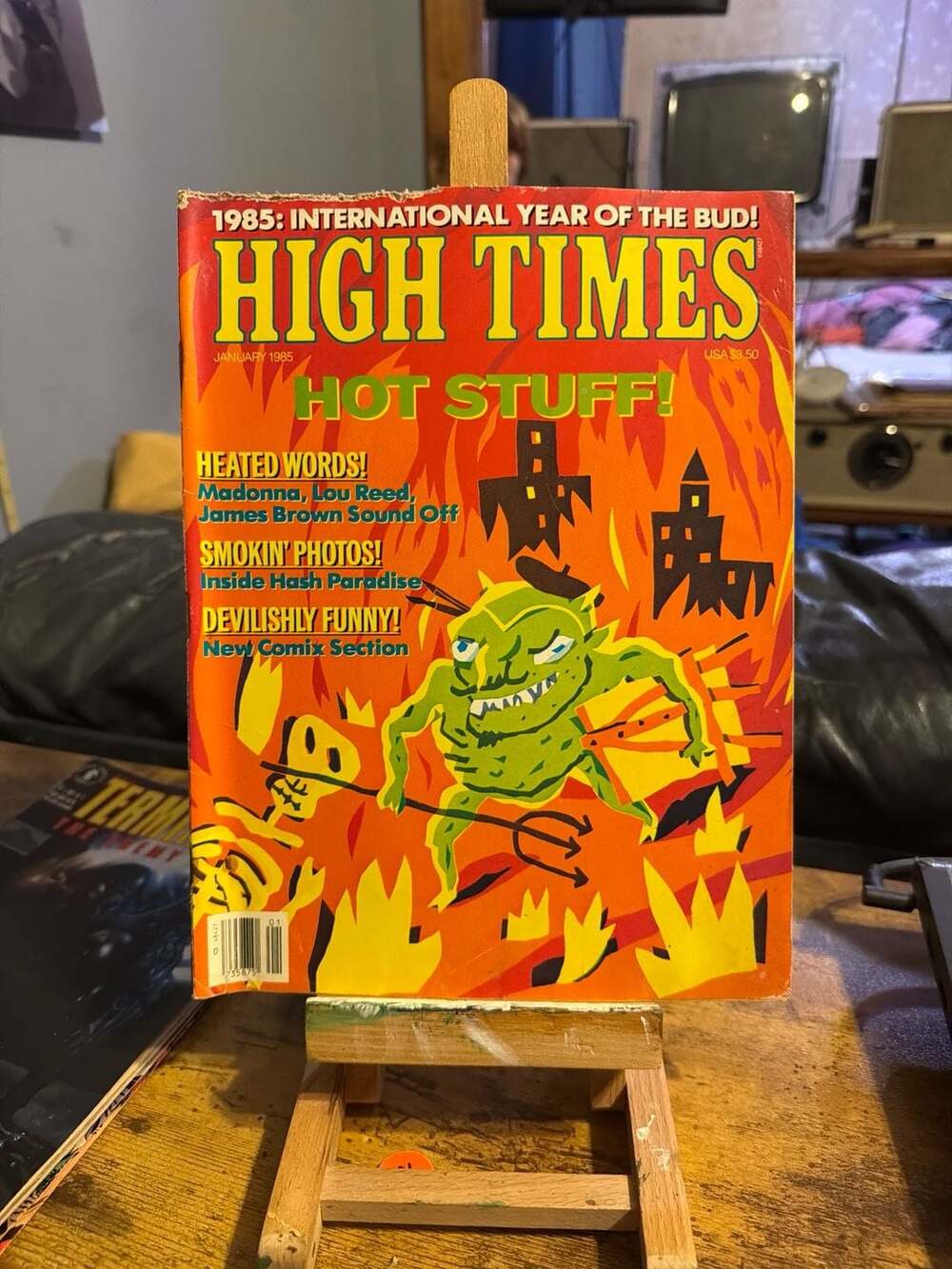 High Times Magazine January 1985 Issue #112 Hot Stuff!